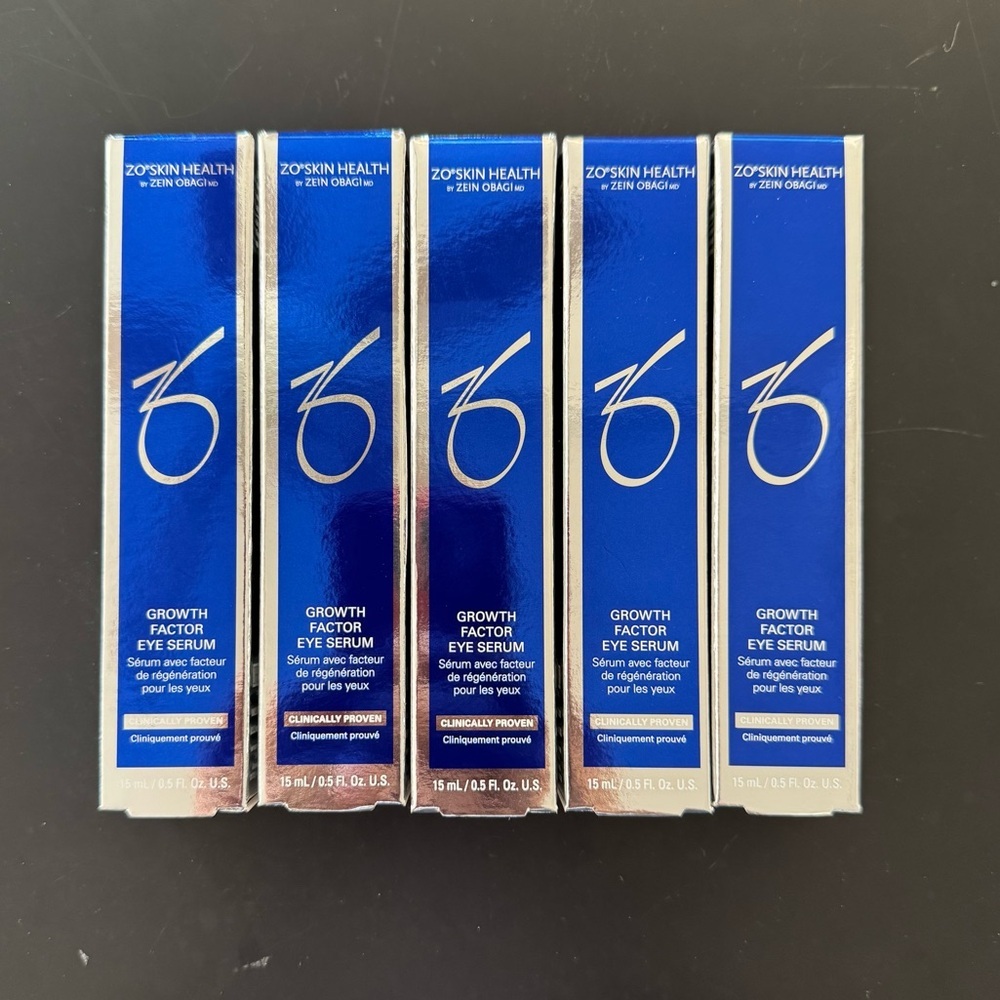 5 Pcs GROWTH FACTOR EYE SERUM by ZO Skin Health, Obagi, Wholesale Lot, Authentic